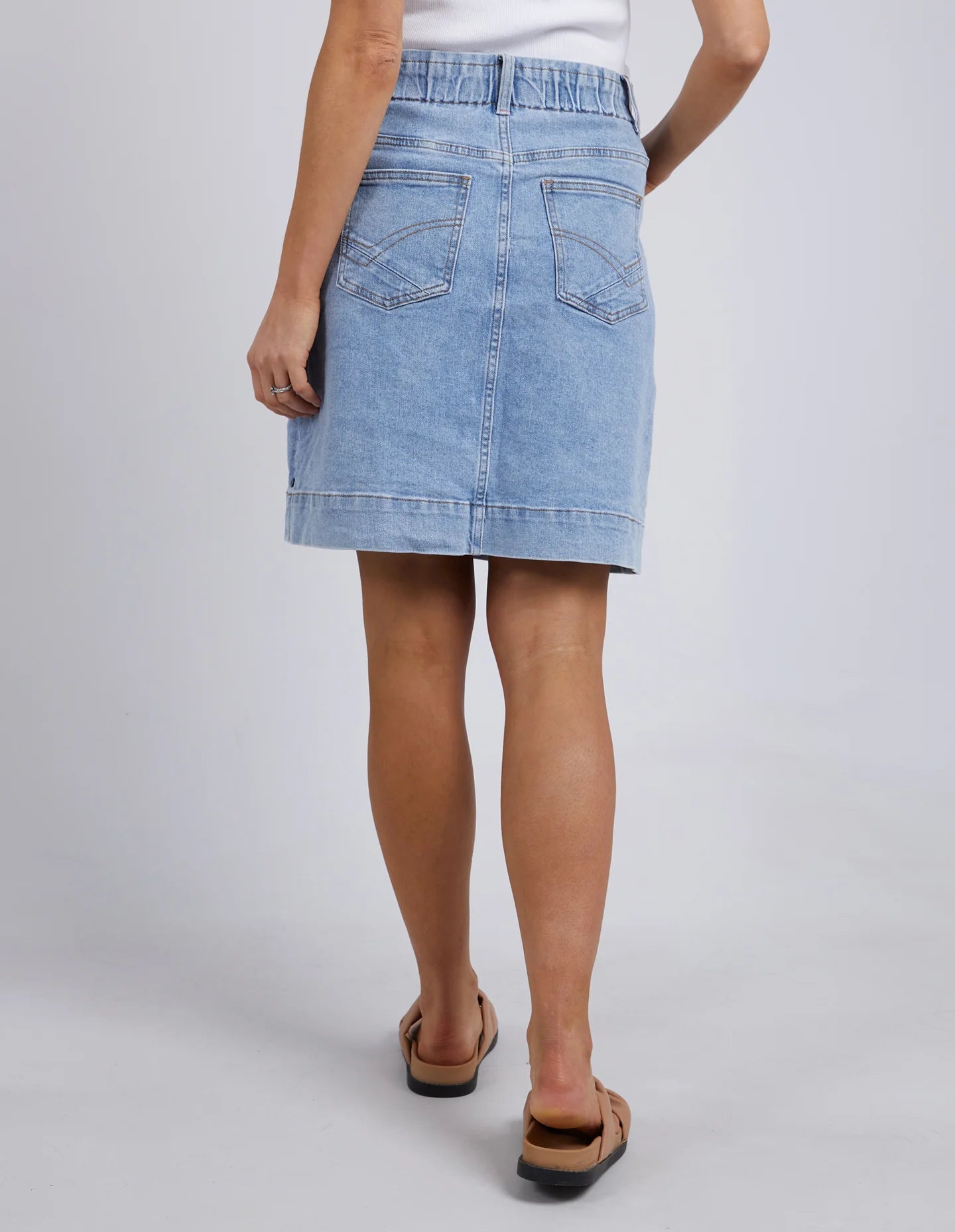 Atlas Denim Skirt by Elm is currently available from Rawpsice Boutique, South West Rocks.