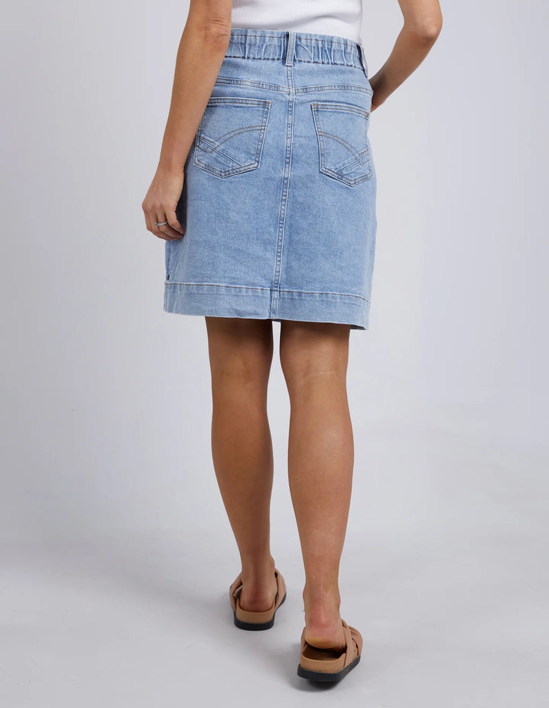 Atlas Denim Skirt by Elm is currently available from Rawpsice Boutique, South West Rocks. 