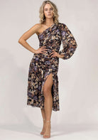 Bianca Floral Enchanted Dress by Three Of Something is available at Rawspice Boutique.