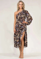 Bianca Floral Enchanted Dress by Three Of Something is available at Rawspice Boutique.