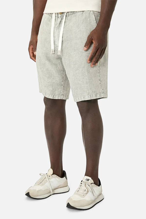 The Baller Linen Short - Light Sage by Industrie is currently available from Rawspice Boutique, South West Rocks.