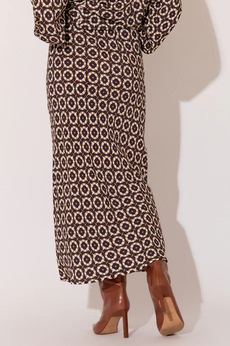Bonnie Geometric Skirt by Adorne is currently available at Rawspice Boutique, South West Rocks.