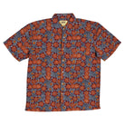 Mens Bamboo Shirt Short Sleeve - Bush Tomato Dreaming by Kingstone Grange is currently available at Rawspice Boutique, South West Rocks.
