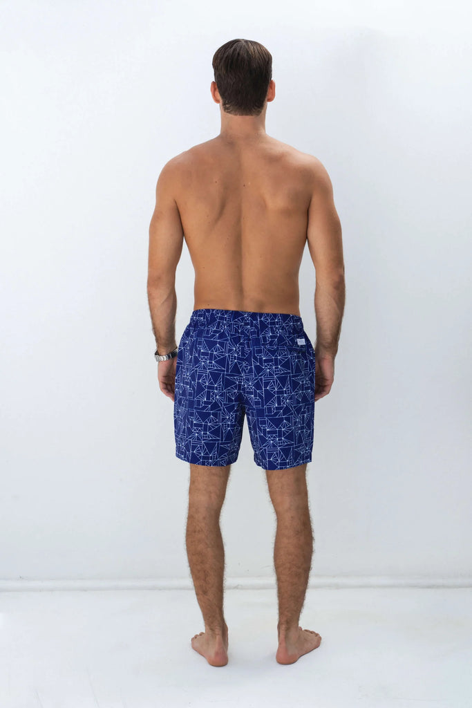 Capri Geo Swim Short by Shore Club Swim is currently available at Rawspice Boutique, South West Rocks.