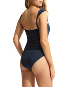 Seafolly Navy Swimsuit currently available at Rawspice Boutique