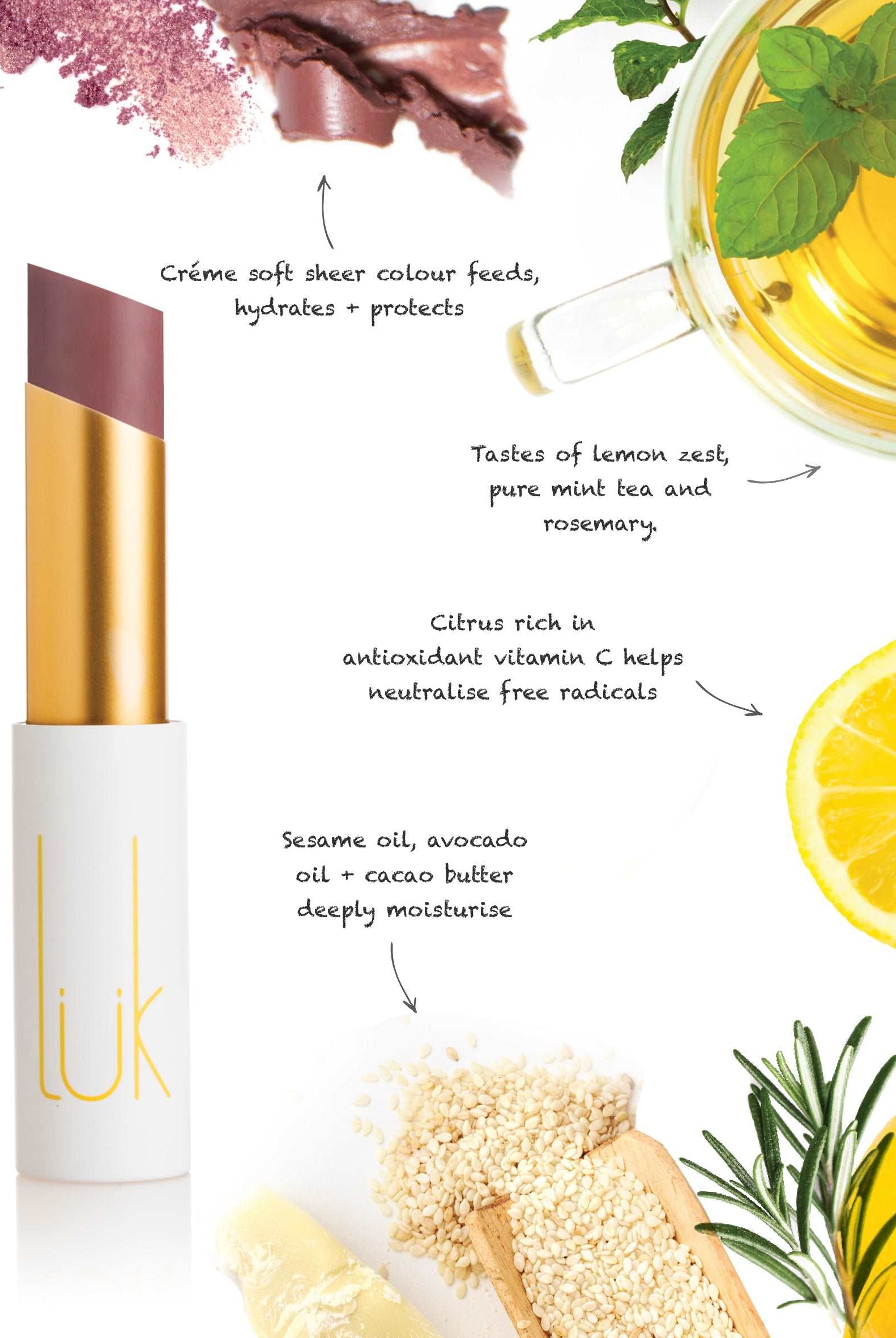 Lip Nourish - Tea Rose