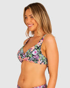 La Fiesta D-DD Twist Bikini Top by Baku is currently available at Rawspice Boutique, South West Rocks.
