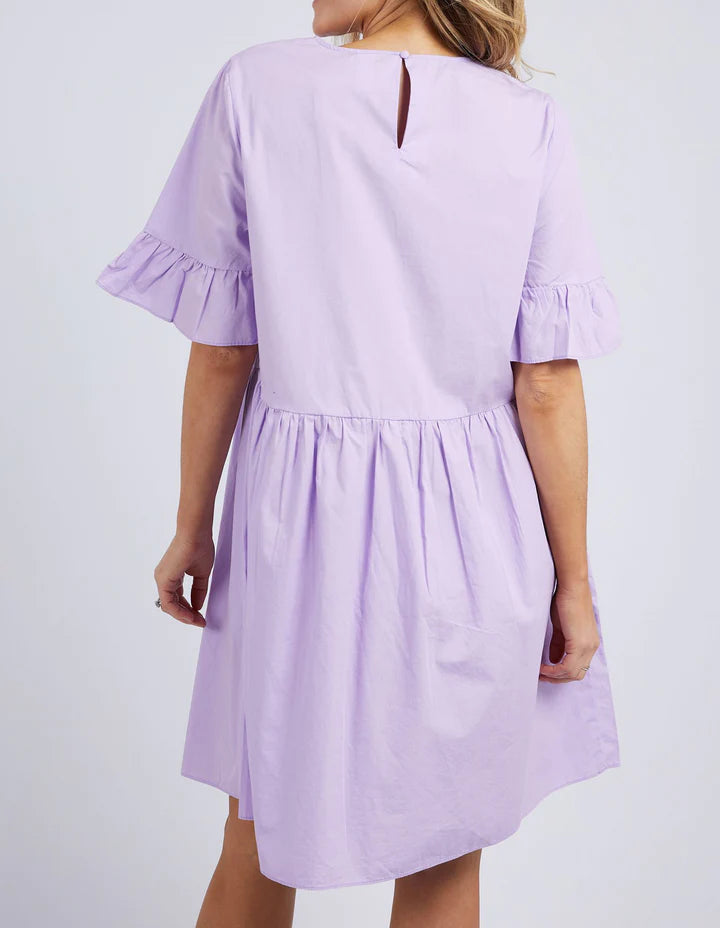 Elm dress in purple currently available from Rawspice Boutique