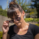 Mara Black Gold Sunglasses by Locello is currently available at Rawspice Boutique, South West Rocks.