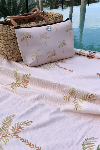 The Ultimate Beach Towel - The Mooloolaba by Sky Gazer is available at Rawspice Boutique.