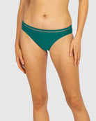 Green bikini bottoms