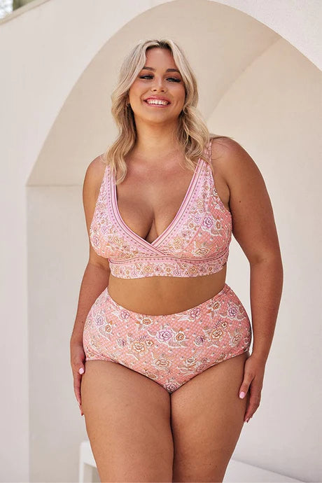 Seychelles High-Waisted Pant by Capriosca Swimwear is currently available at Rawspice Boutique, South West Rocks.