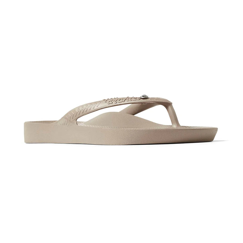 Arch Support Thong - Crystal Taupe by Archies is currently available at Rawspice Boutique, South West Rocks