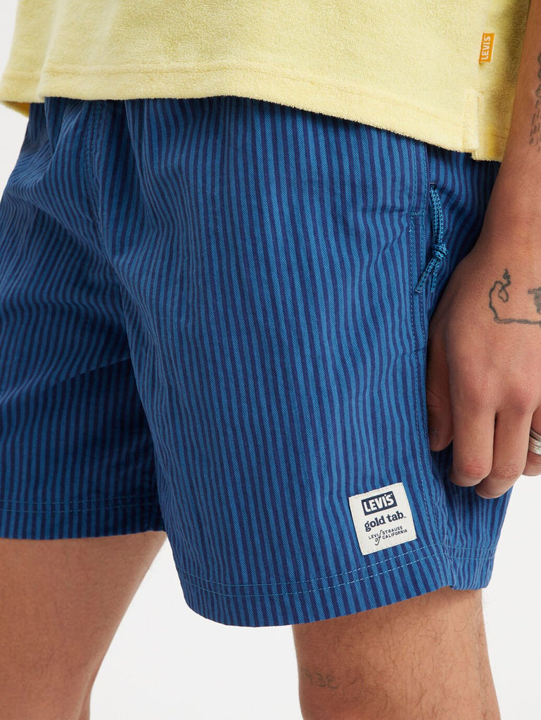 Gold Tab Warm Up Shorts - Blue from Levi's currently available from Rawspice Boutique, South West Rocks.