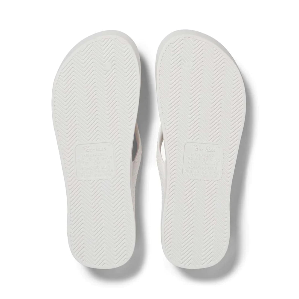 Arch Support Thong - White by Archies is currently available at Rawspice Boutique, South West Rocks.