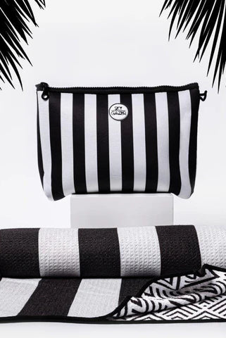 The Ultimate Beach Towel - The Hamilton by Sky Gazer is available at Rawspice Boutique.
