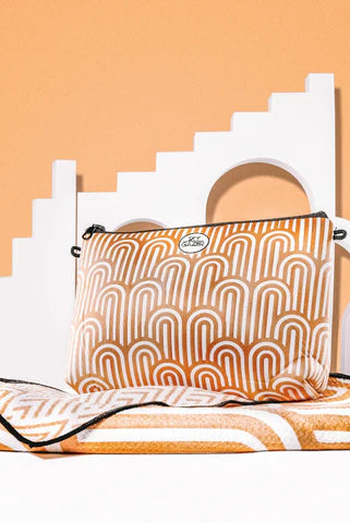 The Ultimate Beach Towel - The Henley by Sky Gazer is available at Rawspice Boutique.