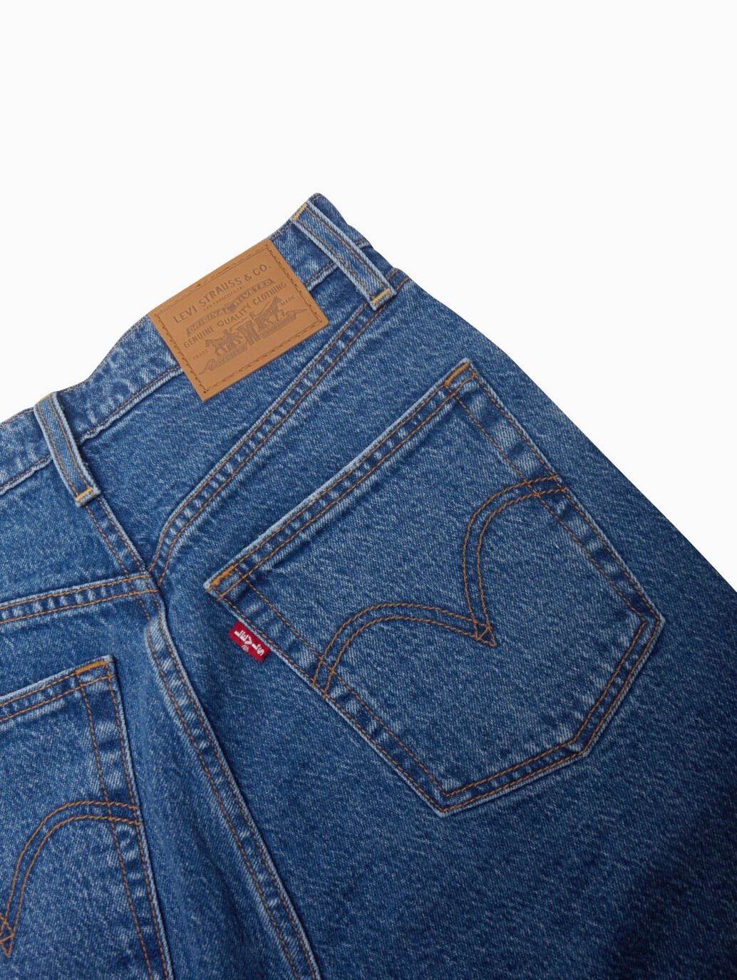 The Jazz Pop Women's Ribcage Straight Ankle Jeans by Levi's® are currently available at Rawspice Boutique.