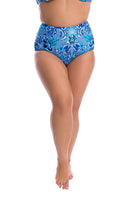 The Mermaid High Waisted Pant by Capriosca is currently available at Rawspice Boutique.