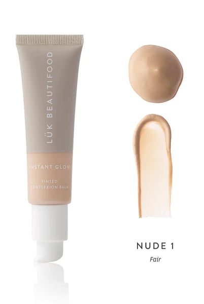 The Nude 1 - Fair Instant Glow Skin Tint by Luk Beautifood is currently available at Rawspice Boutique.