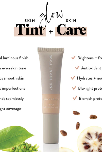 The Nude 1 - Fair Instant Glow Skin Tint by Luk Beautifood is currently available at Rawspice Boutique.