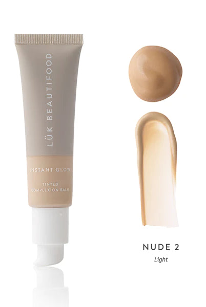 The Nude 2 - Light Instant Glow Skin Tint By Luk Beautifood is currently available at Rawspice Boutique.