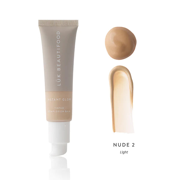 The Nude 2 - Light Instant Glow Skin Tint By Luk Beautifood is currently available at Rawspice Boutique.