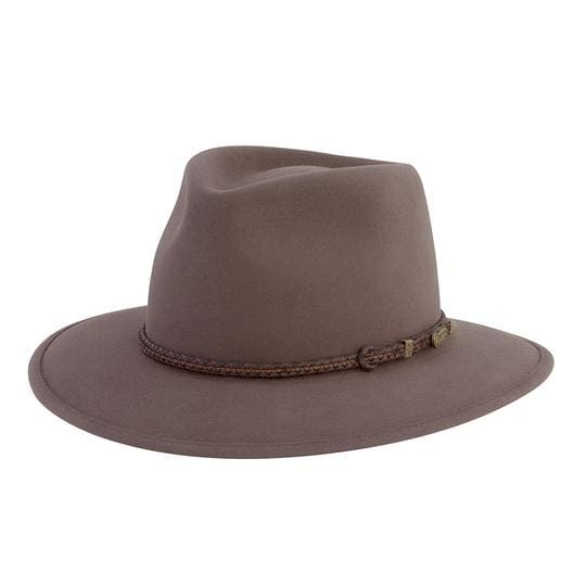 The Regency Fawn Traveller hat by Akubra is currently available at Rawspice Boutique.