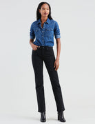 Levi's 314 Shaping Straight Jeans - Black