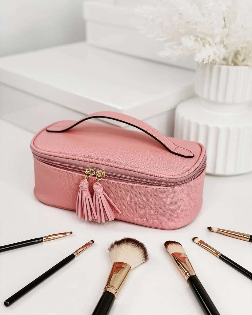 Fifi Cosmetic Case - Bubblegum Pink by Louenhide is available at Rawspice Boutique. 