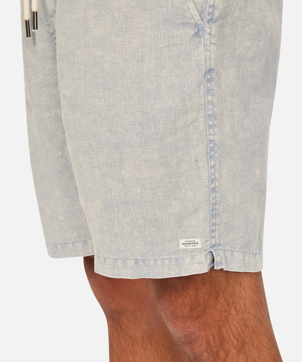 The Acid Wash Linen Short Chambray by Industrie is currently available from Rawspice Boutique, South West Rocks.