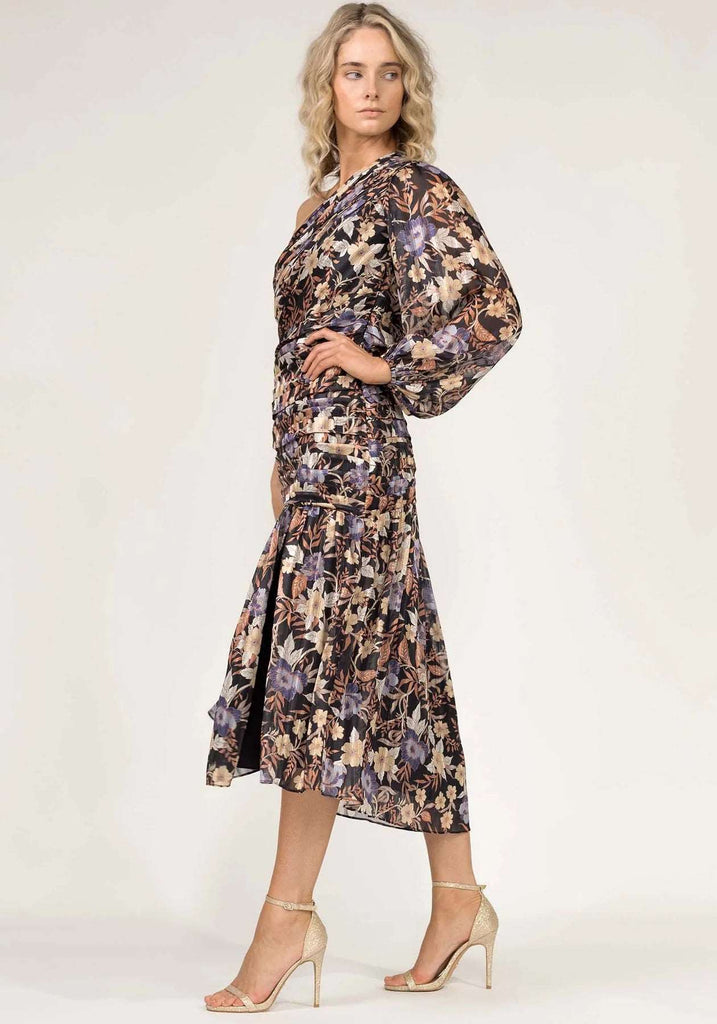 Bianca Floral Enchanted Dress by Three Of Something is available at Rawspice Boutique.