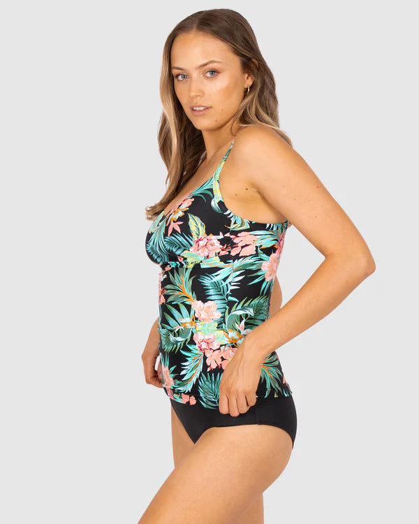 Bermuda D/E Underwire Singlet Tankini Top by Baku is currently available at Rawspice Boutique. 