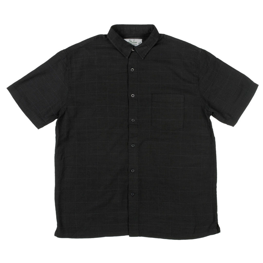 Men's Short Sleeve Bamboo Shirt - Black by Kingston Grange is currently available from Rawspice Boutique South West Rocks.