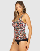 Boho D-E Singlet Tankini Top by Baku is currently available from Rawspice Boutique, South West Rocks. 