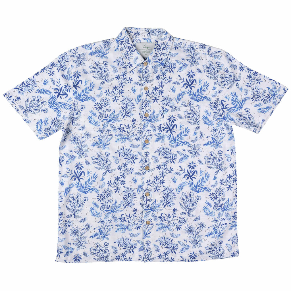 Men's Bamboo Short Sleeve Shirt - Botanica by Kingston Grange is currently available from Rawspice Boutique, South West Rocks.