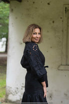 Bowie Linen Shirt - Black by Don't Tell My Husband is currently available at Rawspice Boutique, South West Rocks.