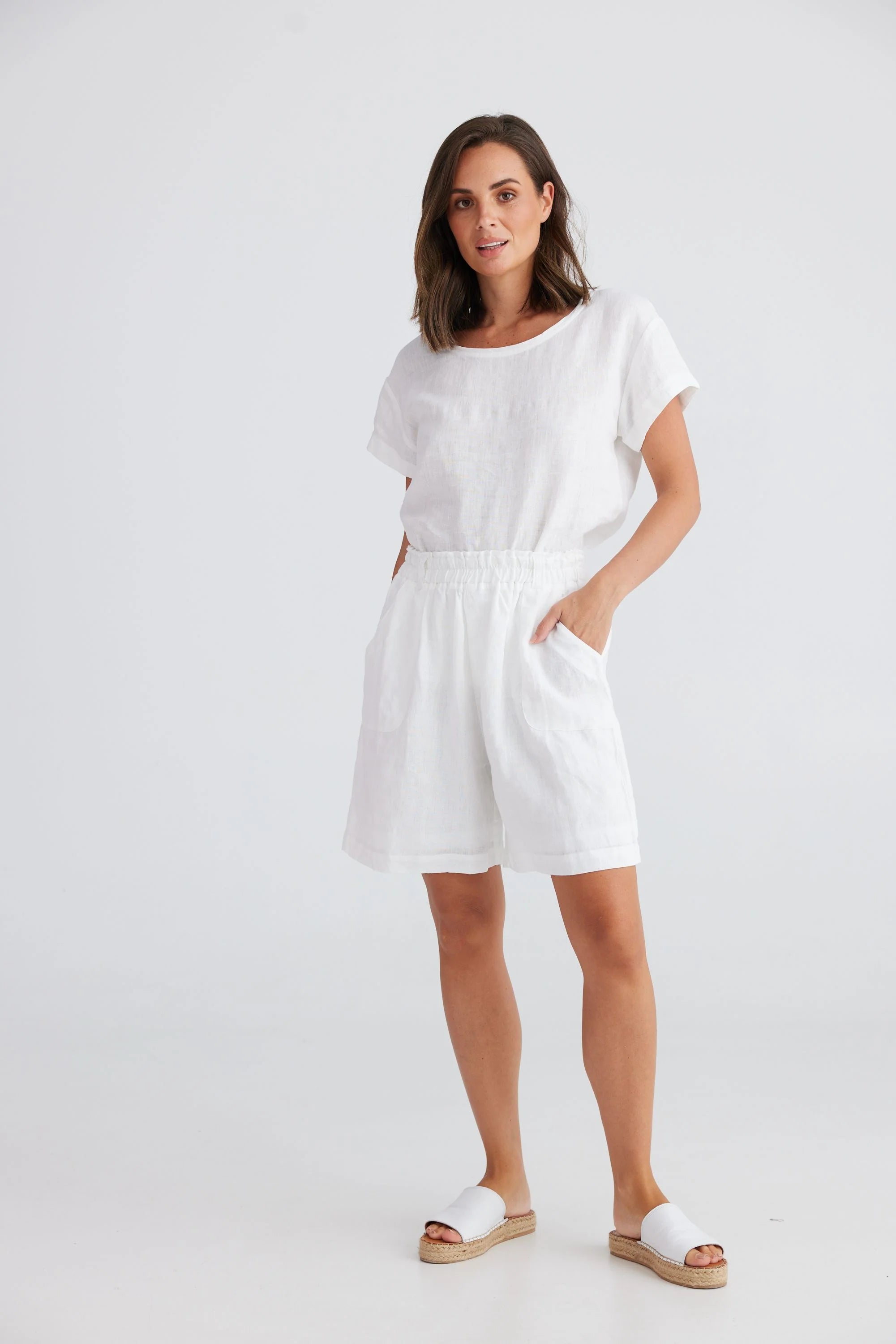 Captain Shorts - White by Holiday is currently available from Rawspice Boutique, South West Rocks.