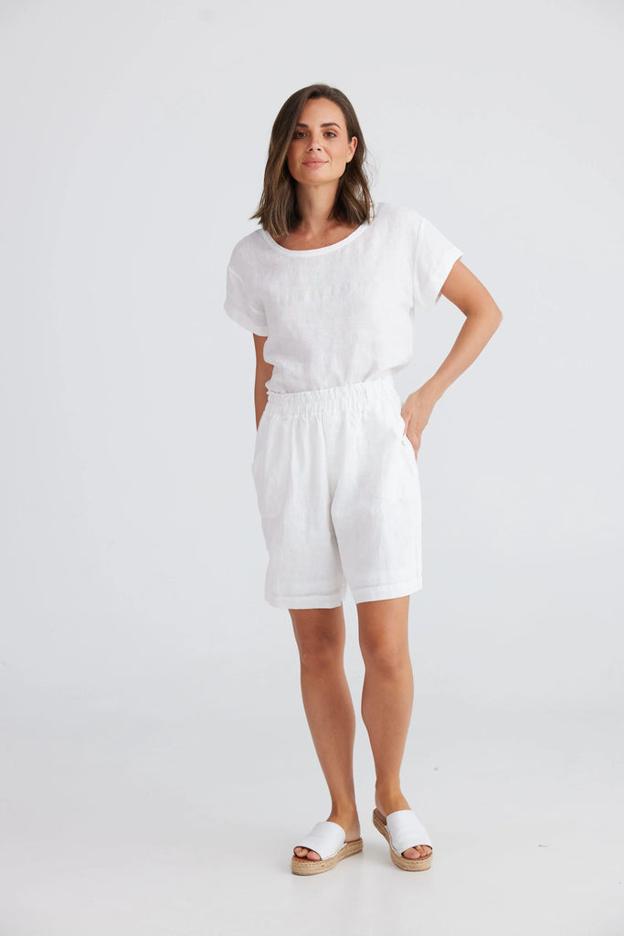 Captain Shorts - White by Holiday is currently available from Rawspice Boutique, South West Rocks.