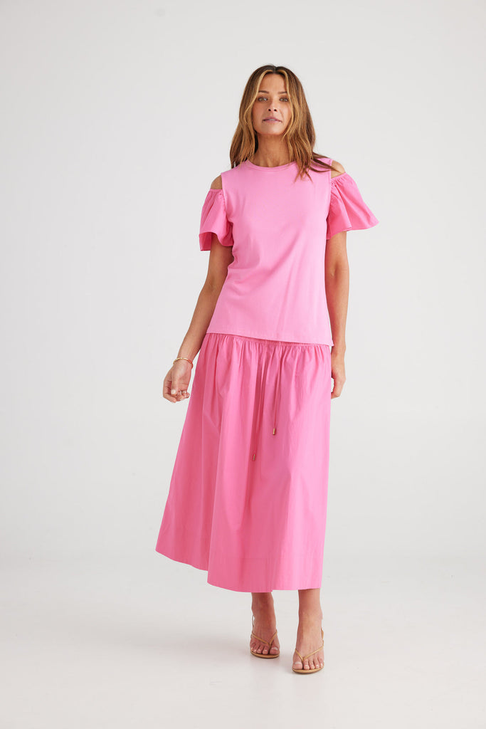 Caro Top - Hot Pink by Brave and True is currently available from Rawspice Boutique, South West Rocks.
