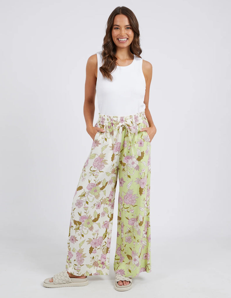 Emmeline Floral Wide Leg Pant by Elm is currently available from Rawspice Boutique, South West Rocks.
