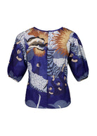 Festival Blouse Blue by Olga De Polga is currently available from Rawspice Boutique, South West Rocks. 