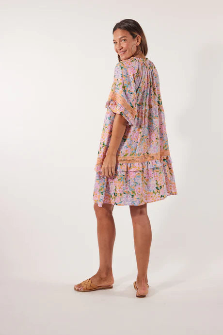 Flora Lace Dress - Sunset Hydrangea by Isle of Mine is currently available from Rawspice Boutique, South West Rocks.