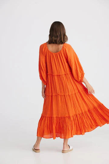 Grenadine Dress - Orangeade by Holiday is currently available from Rawspice Boutique, South West Rocks. 