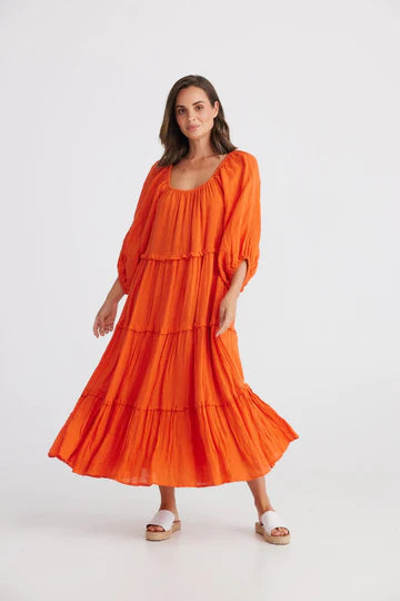 Grenadine Dress - Orangeade by Holiday is currently available from Rawspice Boutique, South West Rocks. 