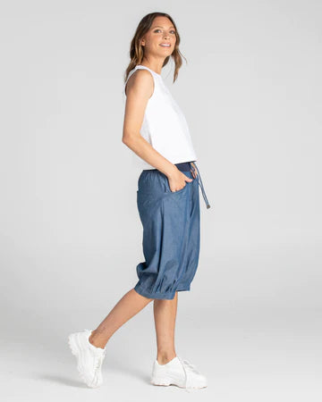 Jada Short Chambray by Boom Shankar is currently available at Rawspice Boutique, South West Rocks. 