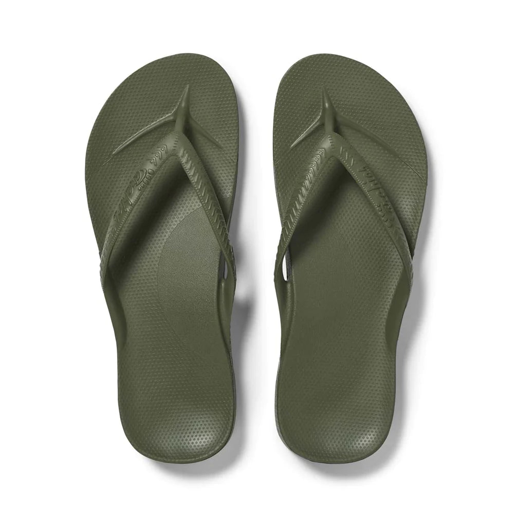 Arch Support Thong - Khaki by Archies is currently available at Rawspice Boutique, South West Rocks.
