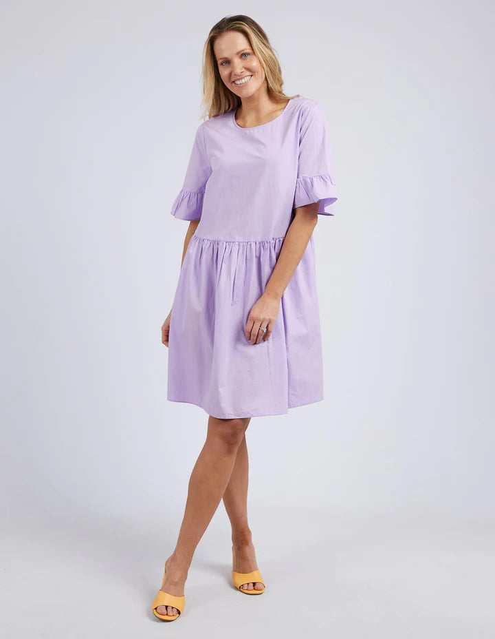 Purple Lotus Dress from Elm currently available from Rawspice Boutique