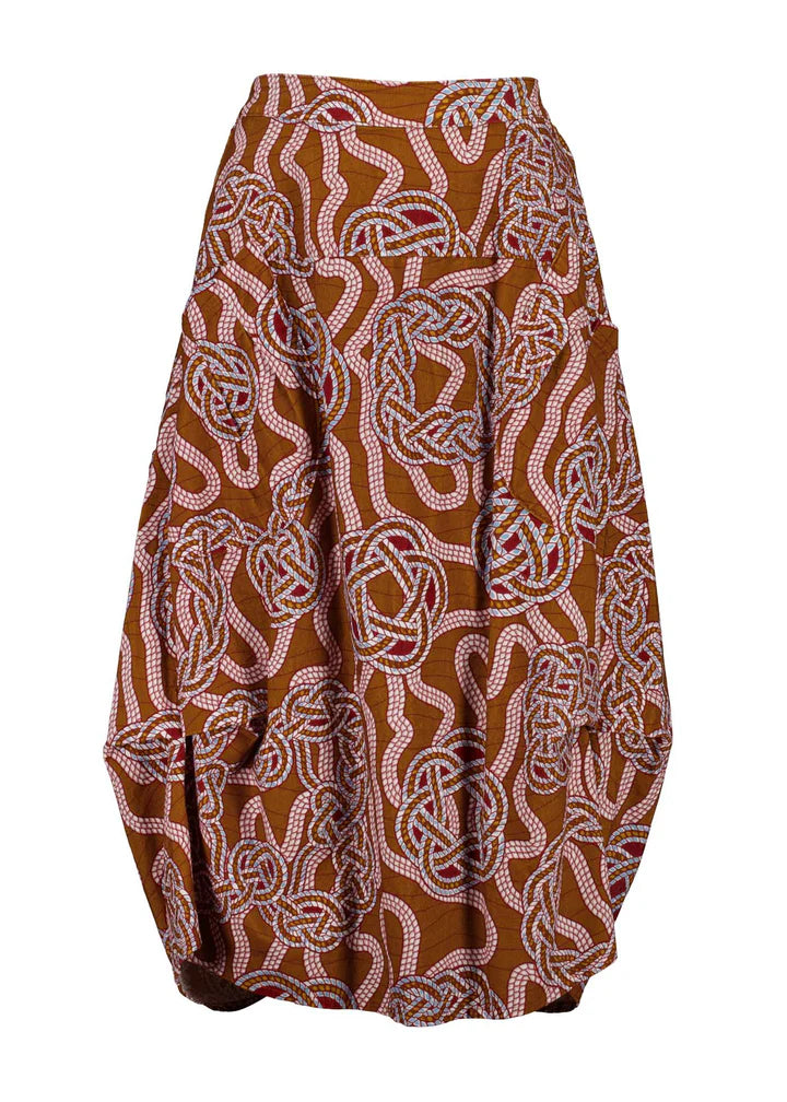 Loveknots Milwaukee Skirt - Caramel by Olga De Polga is currently available from Rawspice Boutique, South West Rocks. 