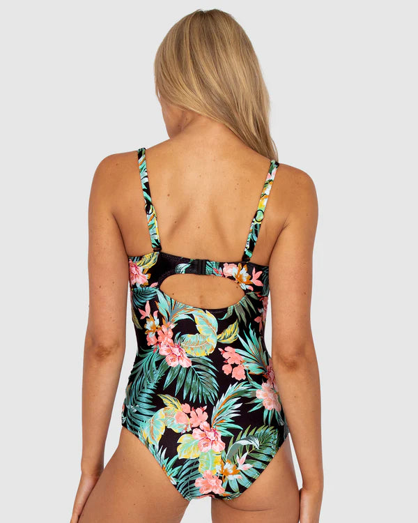 Bermuda Booster One Piece Swimsuit by Baku is currently available at Rawspice Boutique.